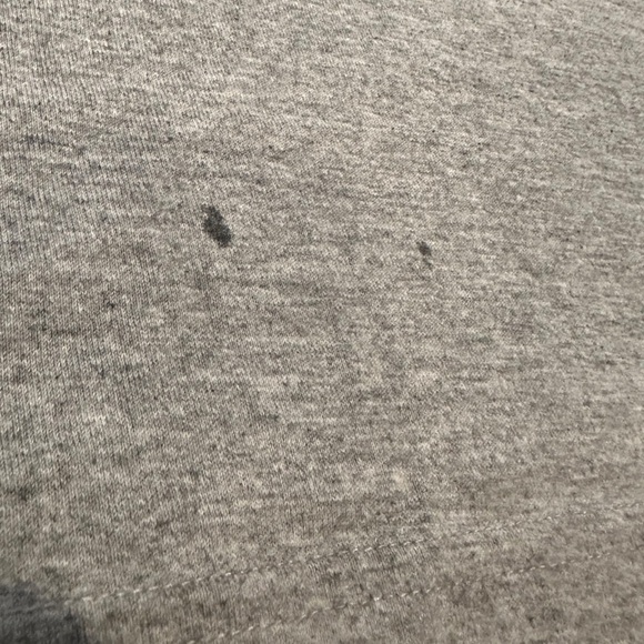 Old Navy Heather Gray Tee with Red Accent - Picture 8 of 8